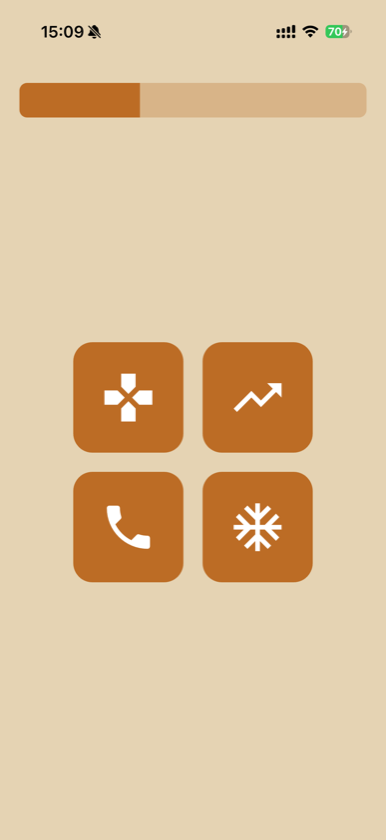 Memorise four icons
